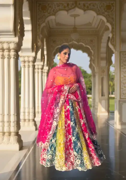 Haldi Ready Brunch Lehenga