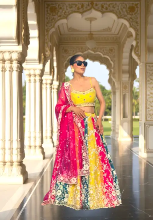 Haldi Ready Brunch Lehenga