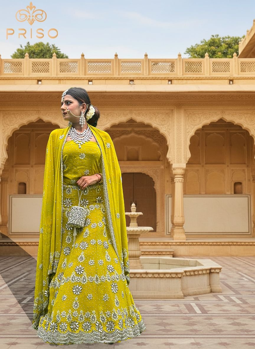 Lemon Lehenga