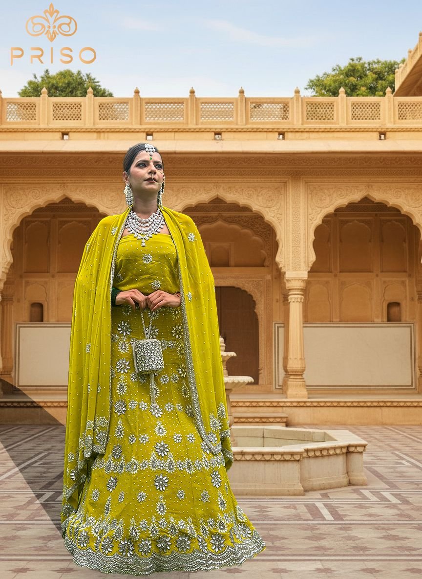 Lemon Lehenga
